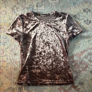 Velvet Brown Top